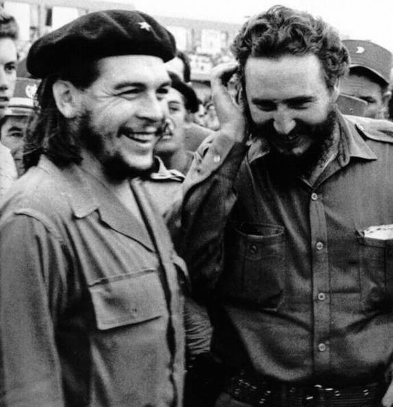 Che com Fidel, nos primeiros tempos do governo revolucionário